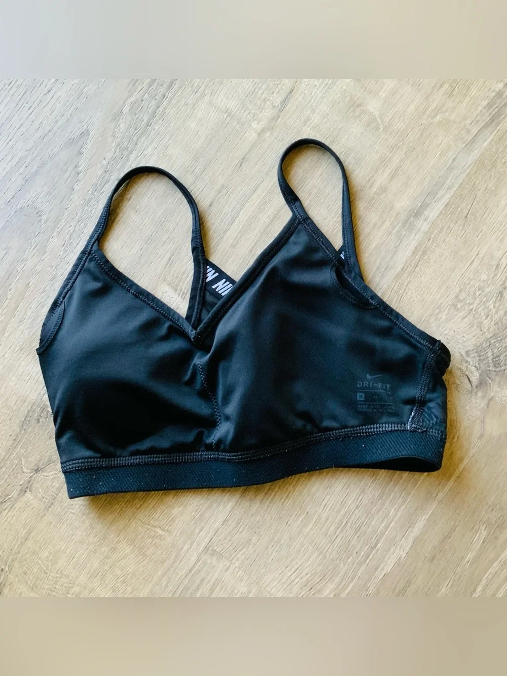 Nike Active Black Sports Bralette Women's Medium